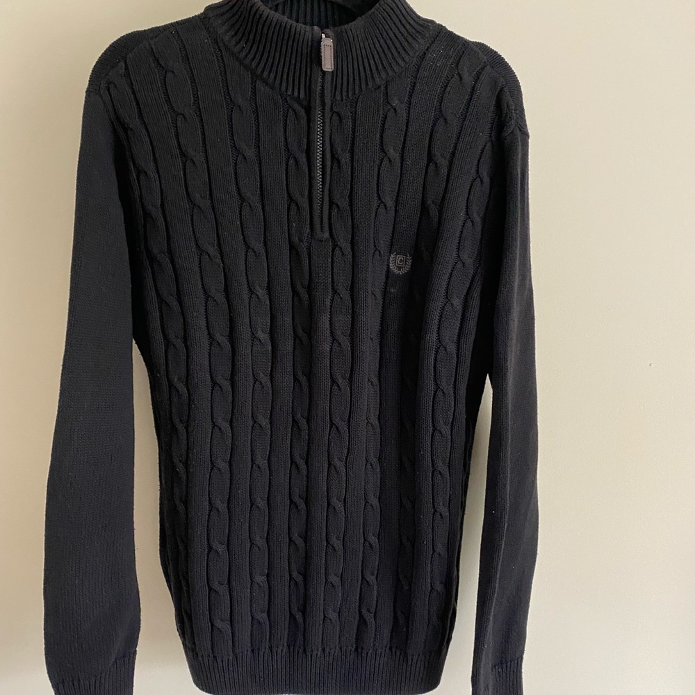 Chaps Zip neck sweater S